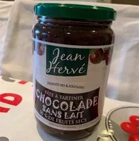 Mängden socker i Pâte à tartiner chocolade sans lait 50% de fruits secs