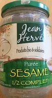 Mängden socker i Purée sésame 1/2 complet