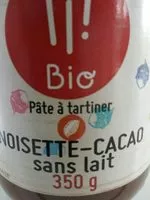 Mängden socker i Pate à tartiner Cacao-Noisette sans lait