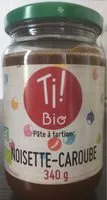 Mängden socker i Pâte à tartiner noisette-caroube