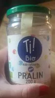 Mängden socker i Pralin