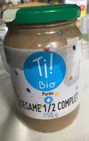 Mängden socker i Purée de Sésame 1/2 Complet