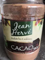 Mängden socker i Poudre de Cacao non sucrée