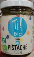 Mängden socker i Purée De Pistache Bio