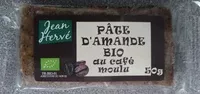 Mängden socker i Pâte d'amande bio au café moulu