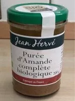 Mängden socker i Purée d’amande complète biologique