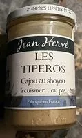 Mängden socker i Cajou au shoyou Les Tiperos
