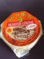 Mängden socker i Munster Géromé