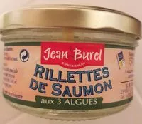 Mängden socker i Rillettes de saumon aux algues JB OCEANE