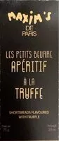 Mängden socker i Les Petitd Beurre Aperitif à la truffe