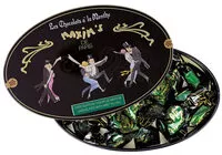 Mängden socker i Bonbons Au Coeur De Menthe Enrobés De Chocolat