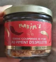 Mängden socker i Terrine gourmande de porc au piment d'espelette
