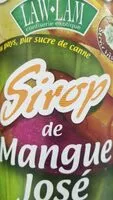 Mängden socker i Sirop de mangue josé