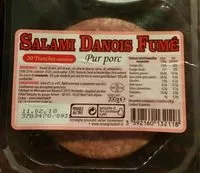 Mängden socker i Salamis danois fumé