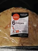 Mängden socker i 6 Crepes moelleuses Broons