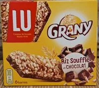 Mängden socker i Grany Riz soufflé & Chocolat