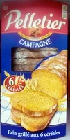 Mängden socker i Pain grillé aux 6 céréales