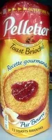 Mängden socker i Brioche peletier