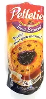Mängden socker i toasts briochés