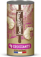 Mängden socker i 4 croissant