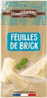 Mängden socker i 136G FEUILLE DE BRICK PLIEESX8 CROUSTIPAT