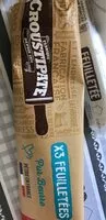 Mängden socker i Croustipate Pâte feuilletée épaisse