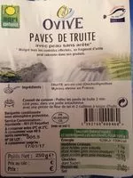 Mängden socker i Pavés de truite