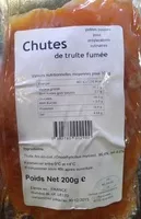 Mängden socker i Chutes de truite fumée