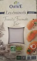 Mängden socker i Les émincés. Truite fumée bio