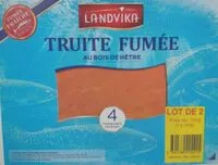 Mängden socker i Landvika truite fumée au bois de hêtre