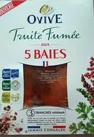 Mängden socker i Truite fumée aux 5 baies