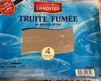 Mängden socker i Truite fumee au bois de hetre