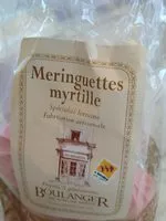 Mängden socker i Meringuettes Myrtille