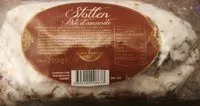 Mängden socker i Stollen Pate d'amande