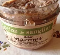 Mängden socker i Terrine de sanglier aux marrons