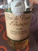 Mängden socker i Jus de pomme d'autrefois