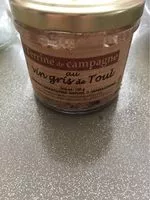 Mängden socker i Terrine de campagne au gris de toul