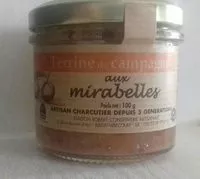 Mängden socker i Terrine de campagne aux mirabelles