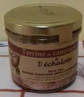 Mängden socker i Terrine de Campagne à l'échalote