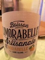 Mängden socker i Limorabelle Boisson gazeuse aromatisee a la Mirabelle