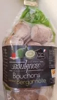 Mängden socker i Bouchons saveur bergamote 100g