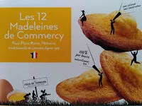 Mängden socker i Madeleines de Commercy
