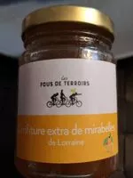 Mängden socker i Confiture de Mirabelles de Lorraine