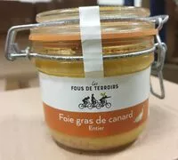 Mängden socker i Foie gras de canard entier