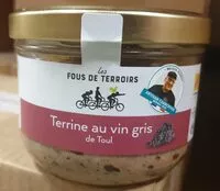 Mängden socker i Terrine au vin gris de Toul