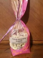 Mängden socker i Pralines de Lorraine Mirabelle