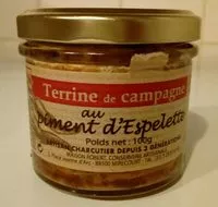 Mängden socker i Terrine de campagne