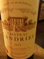 Mängden socker i château Landrieu 2015