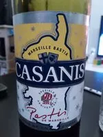 Mängden socker i "1L Aperitif Anise Casanis 45 °"
