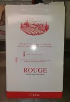 Mängden socker i Vin rouge